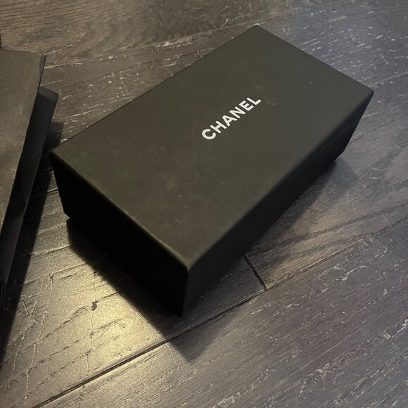 Chanel black white empty sunglass box storage decoration Gift Box size small - Picture 6 of 12
